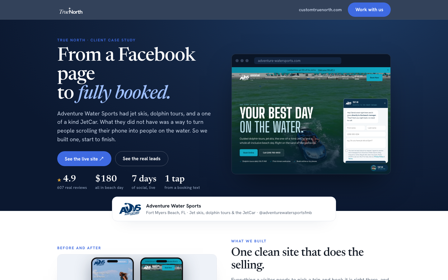 Adventure Water Sports case study