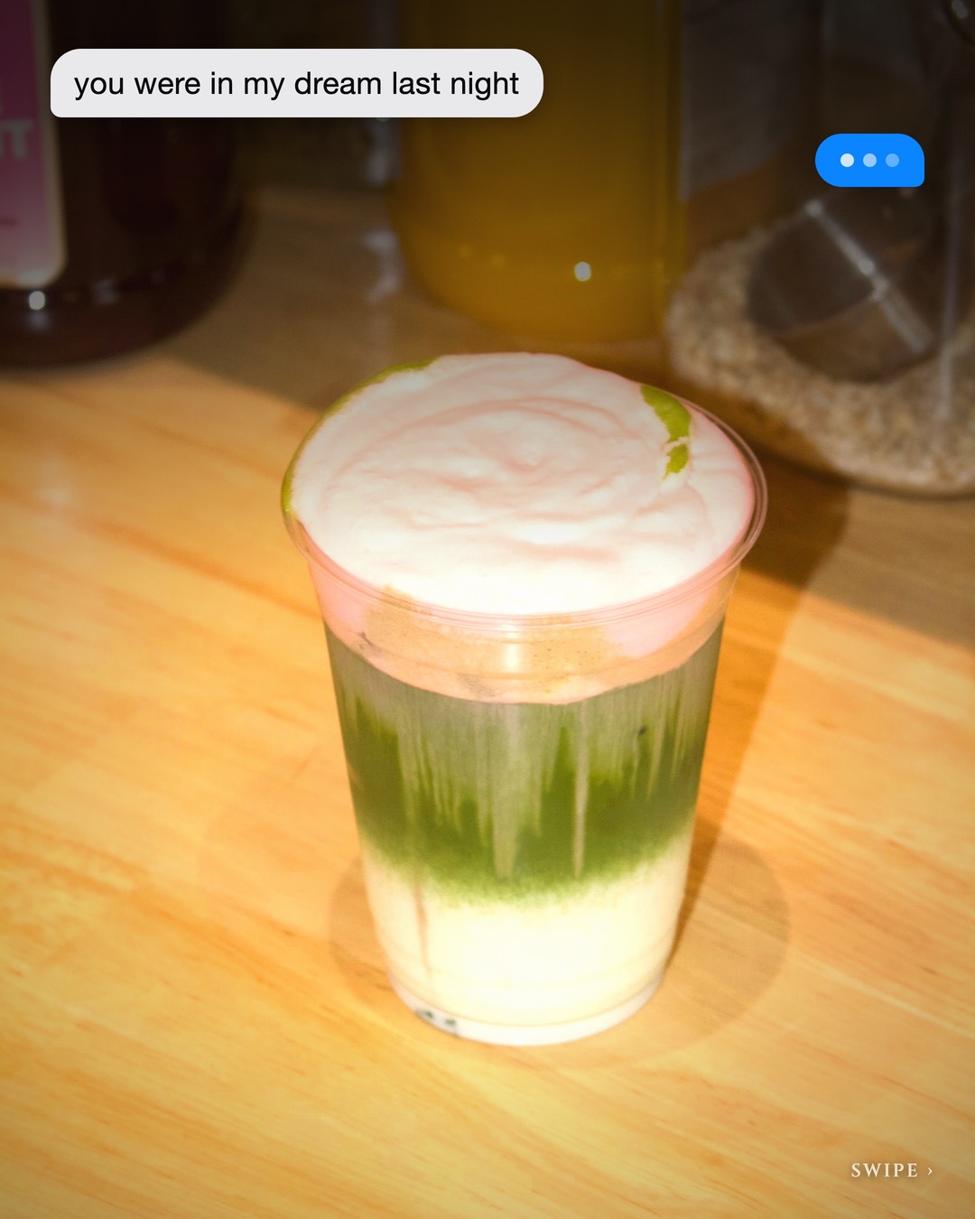 Mug Shots strawberry matcha post